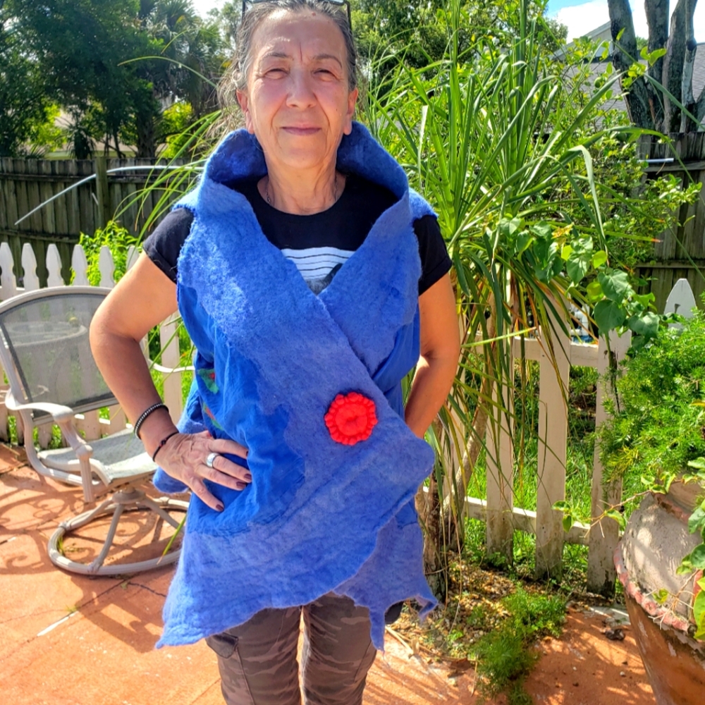 Handmade  felt vest